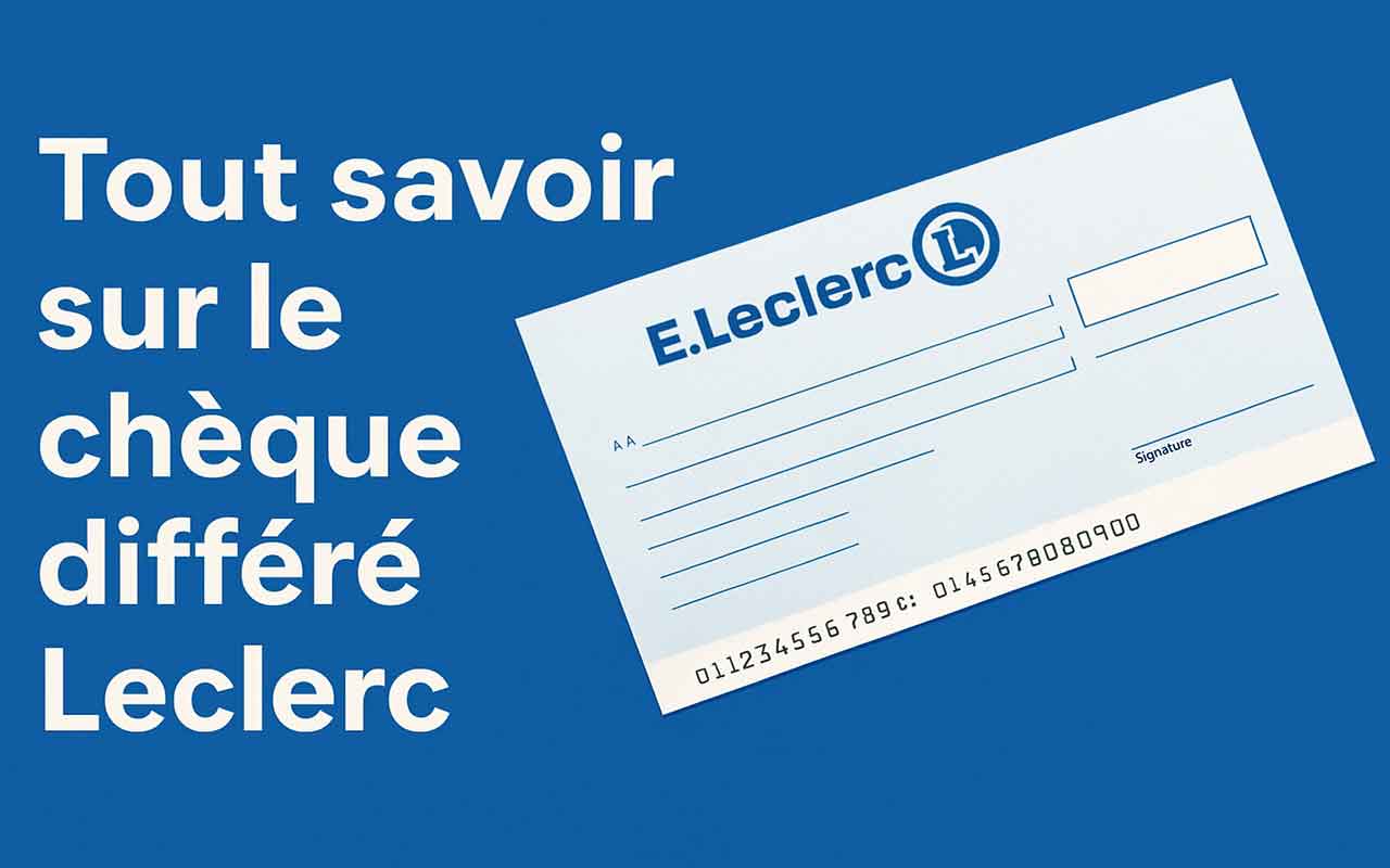 hèque différé est un moyen de paiement par lequel l’encaissement n’intervient qu’à une date ultérieure à l’achat.